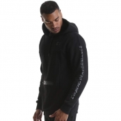 Mens Hooded Top Black